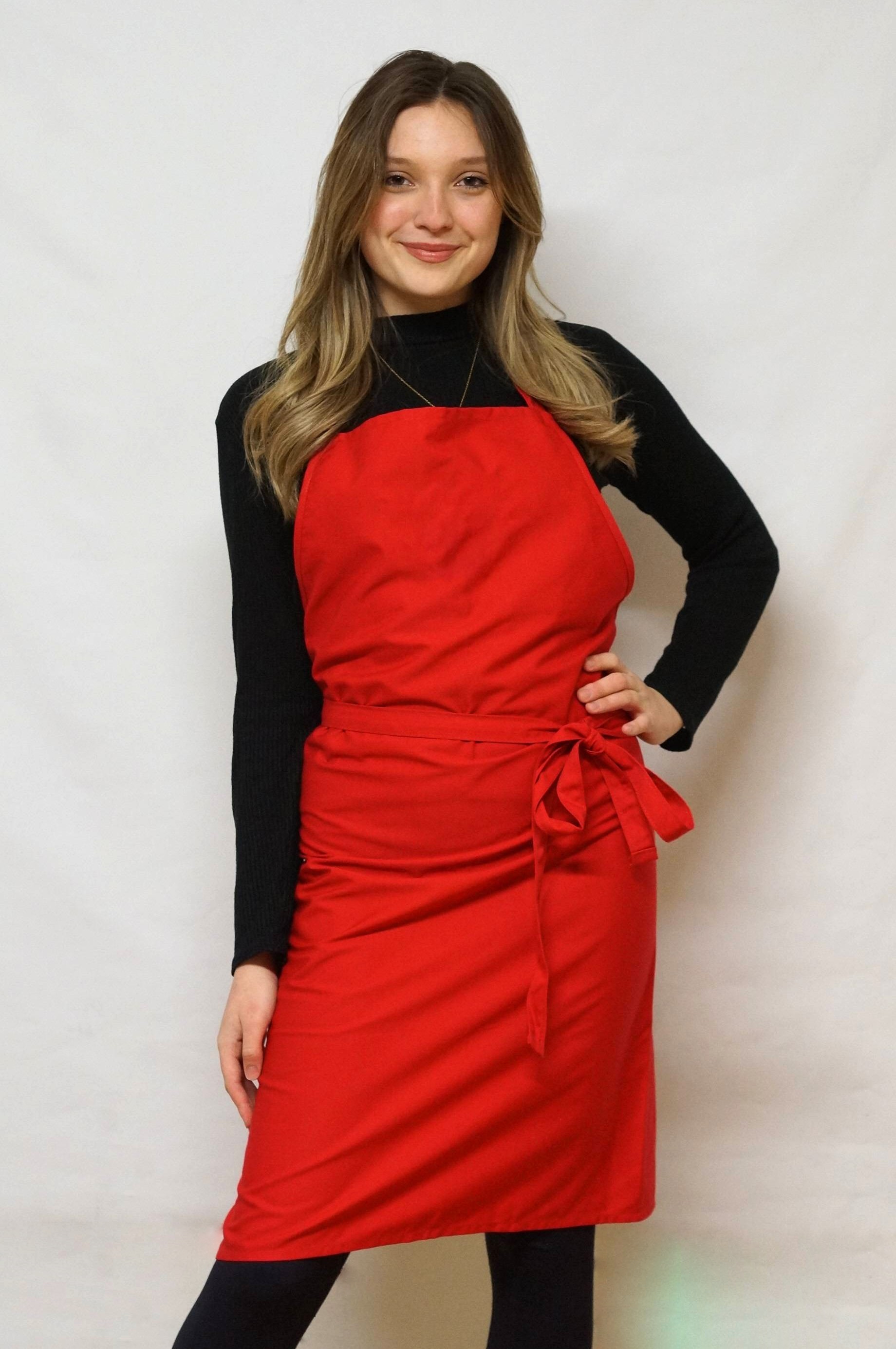 Schürze in Rot