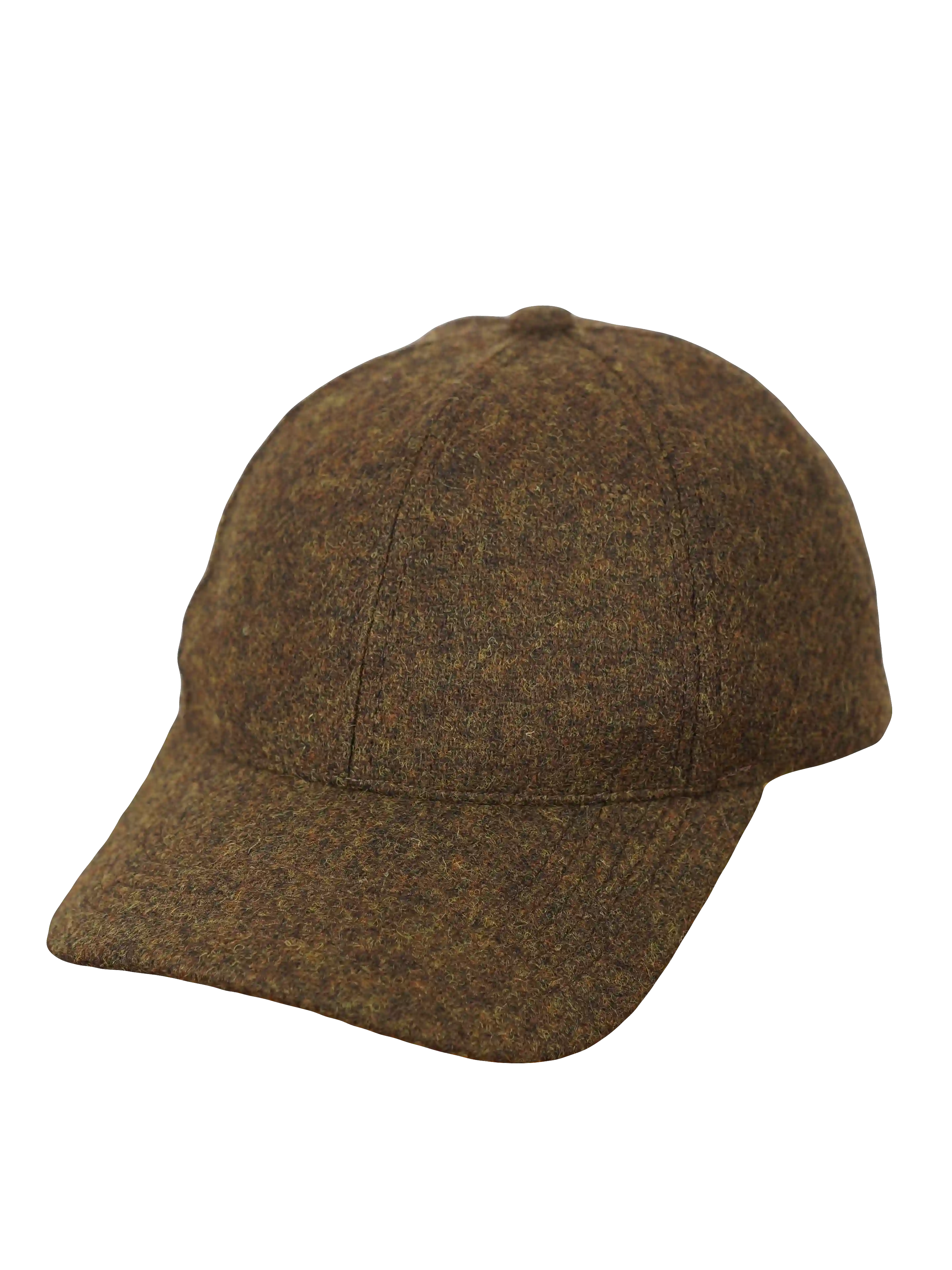 Woll-Basecap – Braun