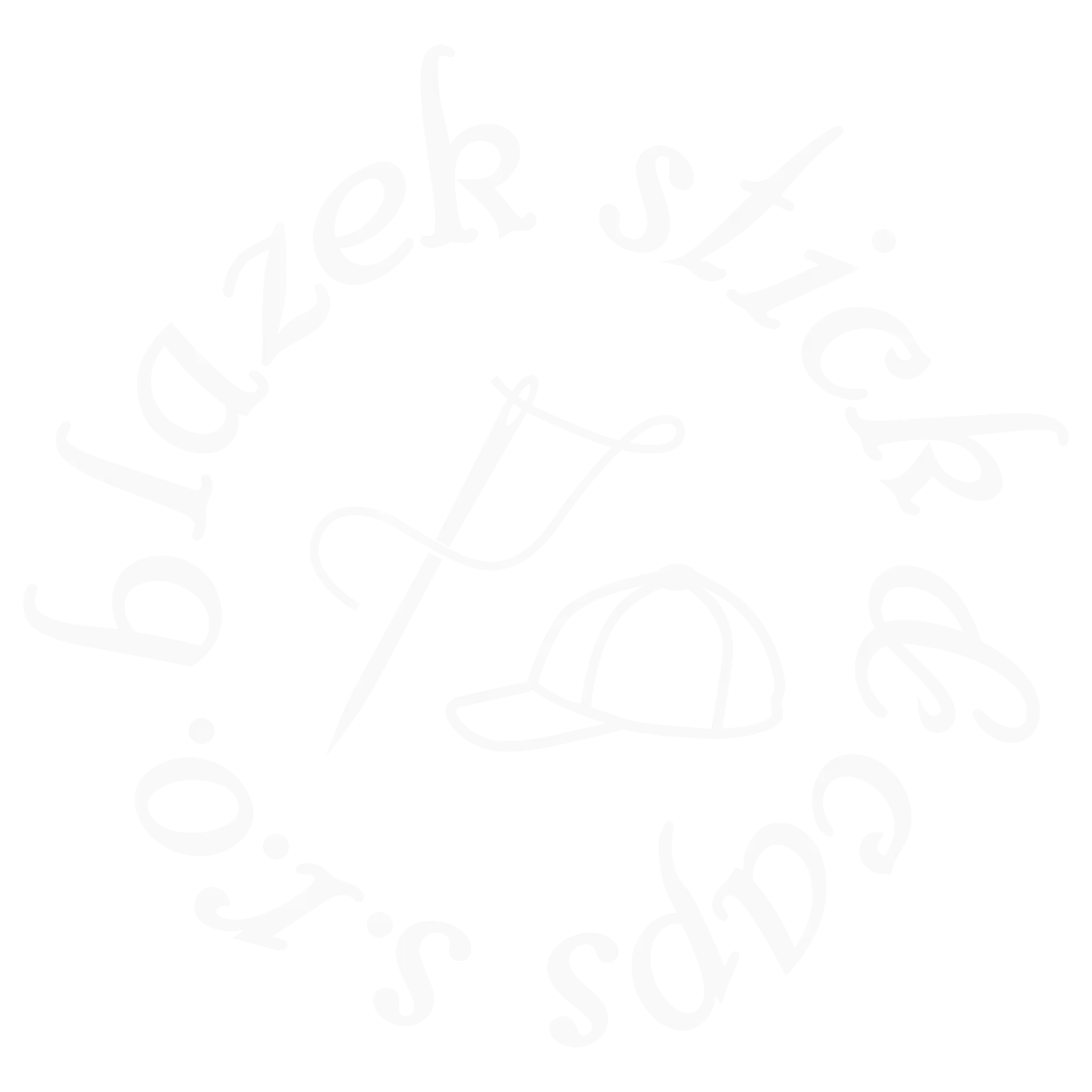 Logo of blazek stick & caps company