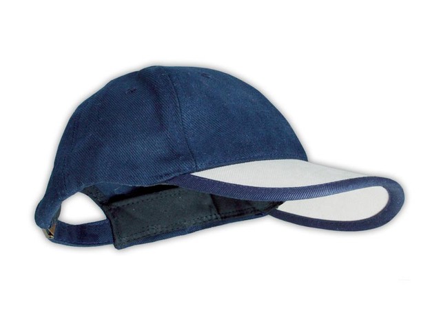 cap with edge-type visor