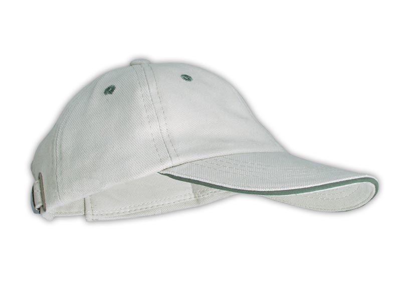 cap with sandwich visor